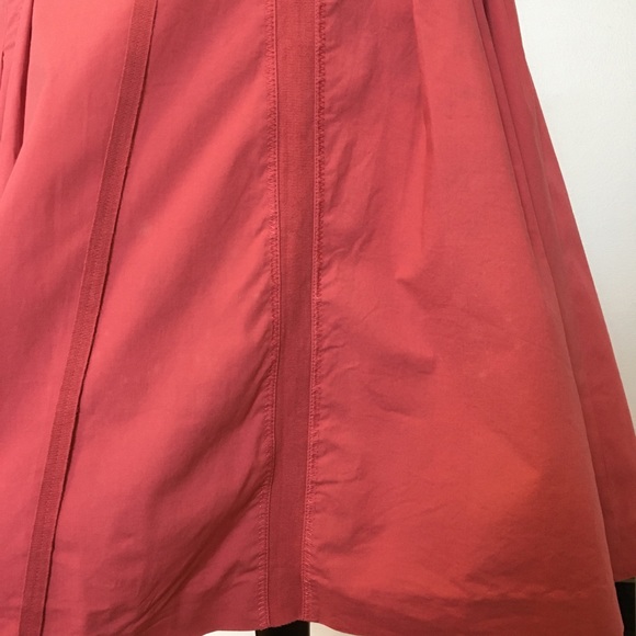 2000s Elevenses Anthropologie Pink Pleated Midi Skirt, 6 - Picture 11 of 14